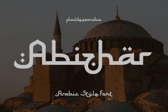 Abizhar: The Premium Display Font for Handmade Branding