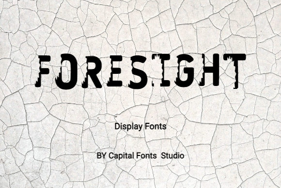 Foresight: The Premium Display Font for High-Impact Campaigns