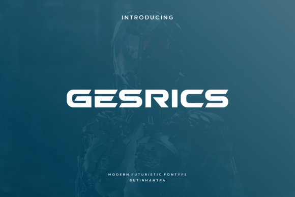 Gesrics: The Futuristic Display Font for Scroll-Stopping Visuals