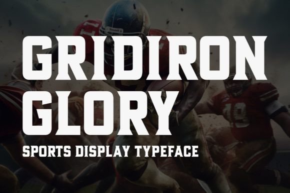 Gridiron Glory: The Premium Display Font for Bold Business Branding