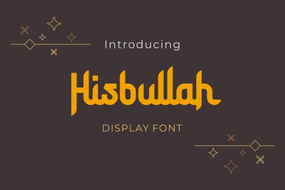 Hisbullah: The Premium Display Typeface That Elevates Small Business Branding