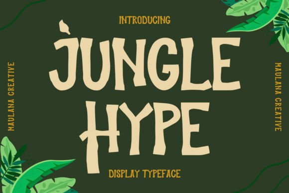 Jungle Hype: The Display Typeface That Elevates Campaign Headlines
