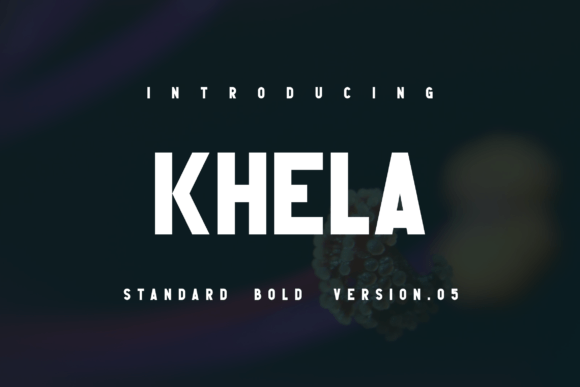 Khela: The Strong Display Typeface for Bold Editorial Design