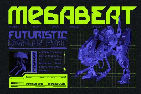 Megabeat: The Retro-Futurist Display Font for High-Impact Campaigns