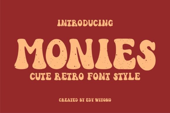 Monies: The Retro Display Typeface for Scroll-Stopping Campaigns