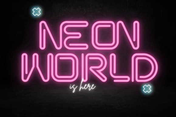 Neon World: The Display Typeface That Powers High-Impact Campaigns