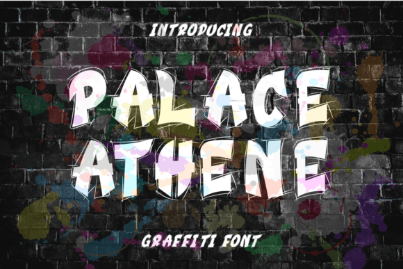Palace Athene: A Whimsical Display Font for Authentic Brand Identity