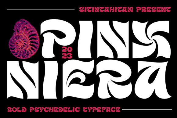 Pinx Niera: A Bold Display Typeface for Standout Branding
