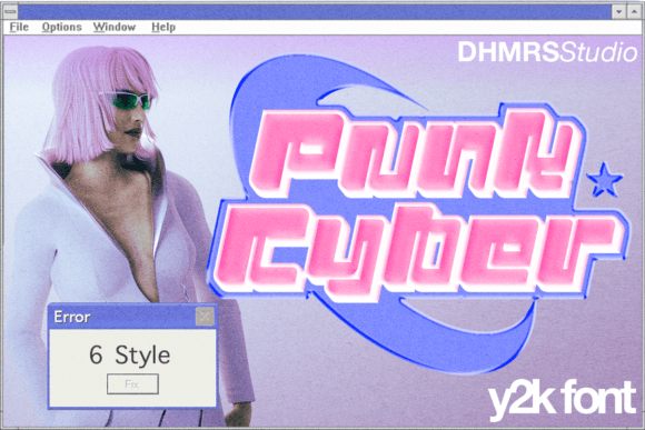 Punk Cyber: The Ultimate Display Typeface for Scroll-Stopping Campaigns