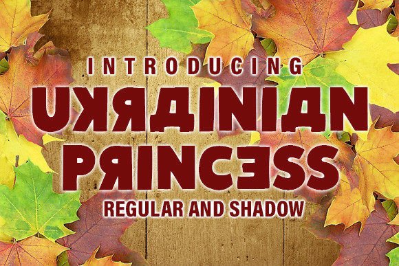 Ukrainian Princess: A Bold Display Typeface for Modern Web Design