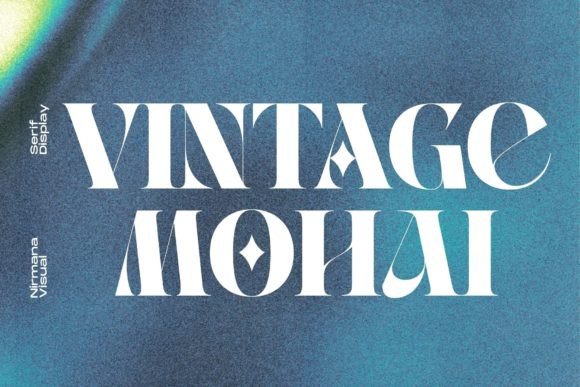 Vintage Mohai: The Futuristic Display Font for Modern Campaigns