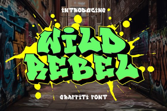 Wild Rebel: The Bold Display Typeface for Edgy Web Design